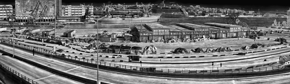 Richard Mosse, ‘Piraeus’, 2017, Photography, Digital C-Print on metallic paper, null, 