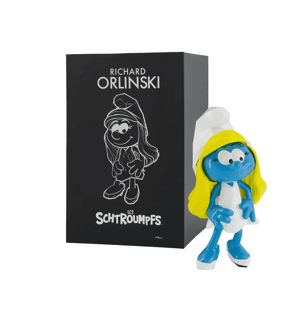 Richard Orlinski, ‘The Smurfette’, 2025, Sculpture, Glossy resin, null, 