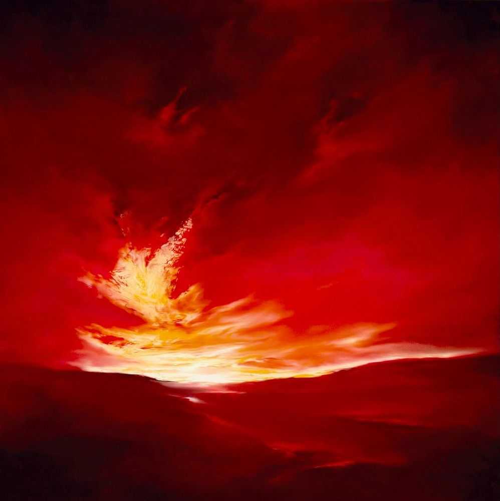 Richard Rowan, ‘Scarlet Skies II’, 2015, Print, Giclee on paper, Castle Fine Art, Numbered, Framed