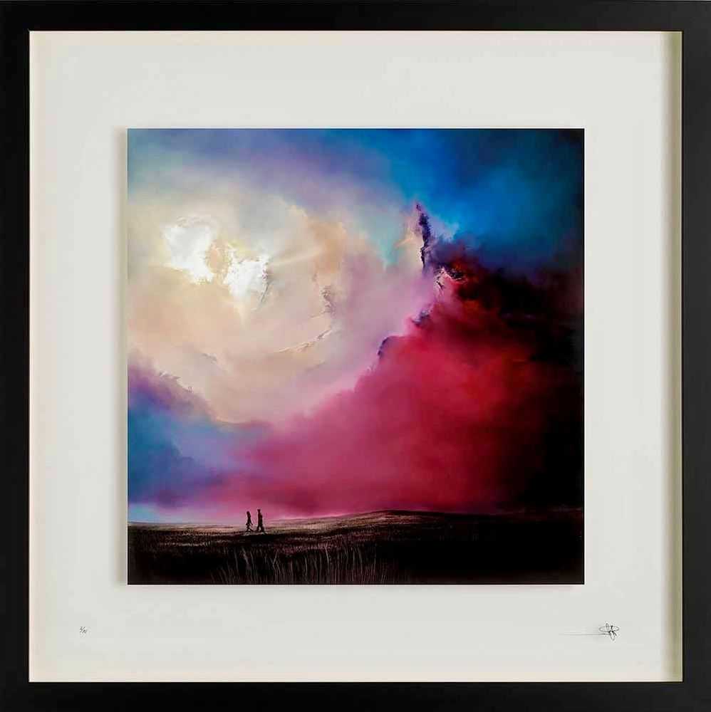 Richard Rowan, ‘Trailing Horizons’, 2013, Print, Silkscreen On Glass, Castle Fine Art, Numbered