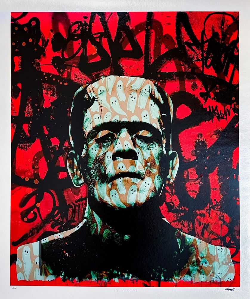 Ripoff, ‘Frankenffiti’, 2021, Print, Archival pigment print on 340gsm high-gloss metallic-finish Hahnemühle paper, null, Numbered