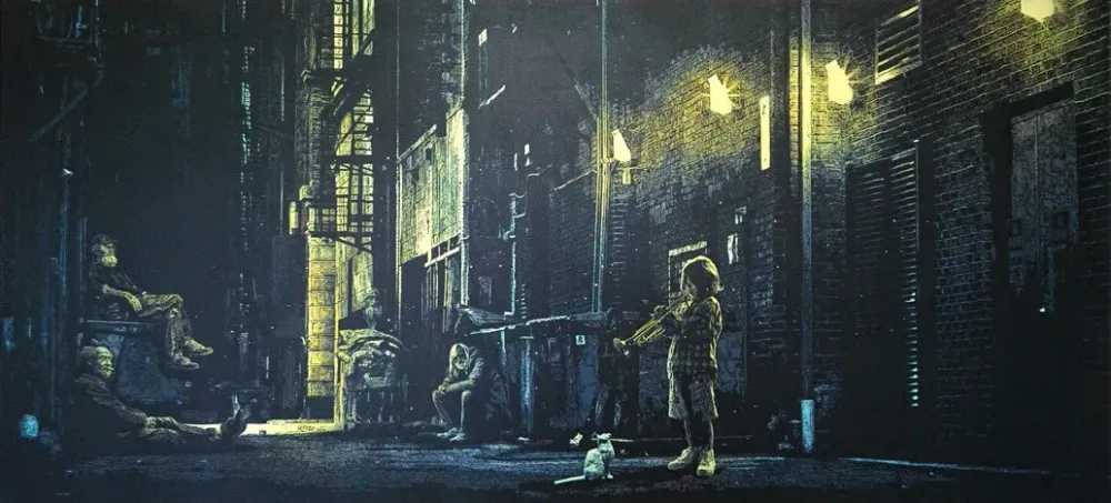 Roamcouch, ‘Midnight Recital’, 21-04-2017, Print, Screenprint, Bottleneck Gallery, Numbered
