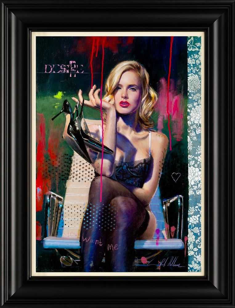 Rob Hefferan, ‘Desire’, 2017, Print, Giclee On Canvas, Castle Fine Art, Numbered, Framed