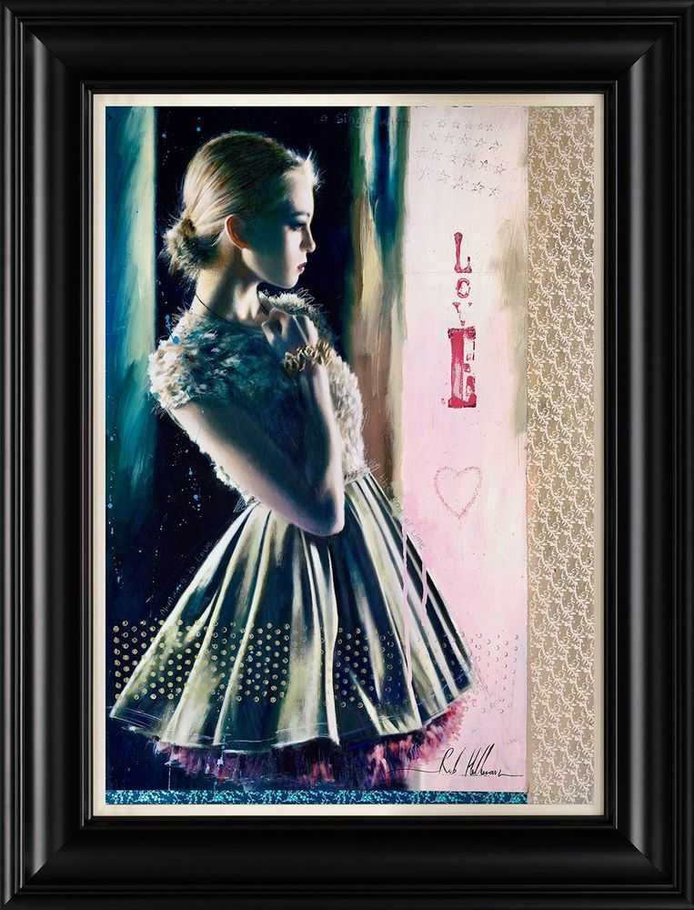 Rob Hefferan, ‘Love’, 2017, Print, Giclee On Canvas, Castle Fine Art, Numbered, Framed
