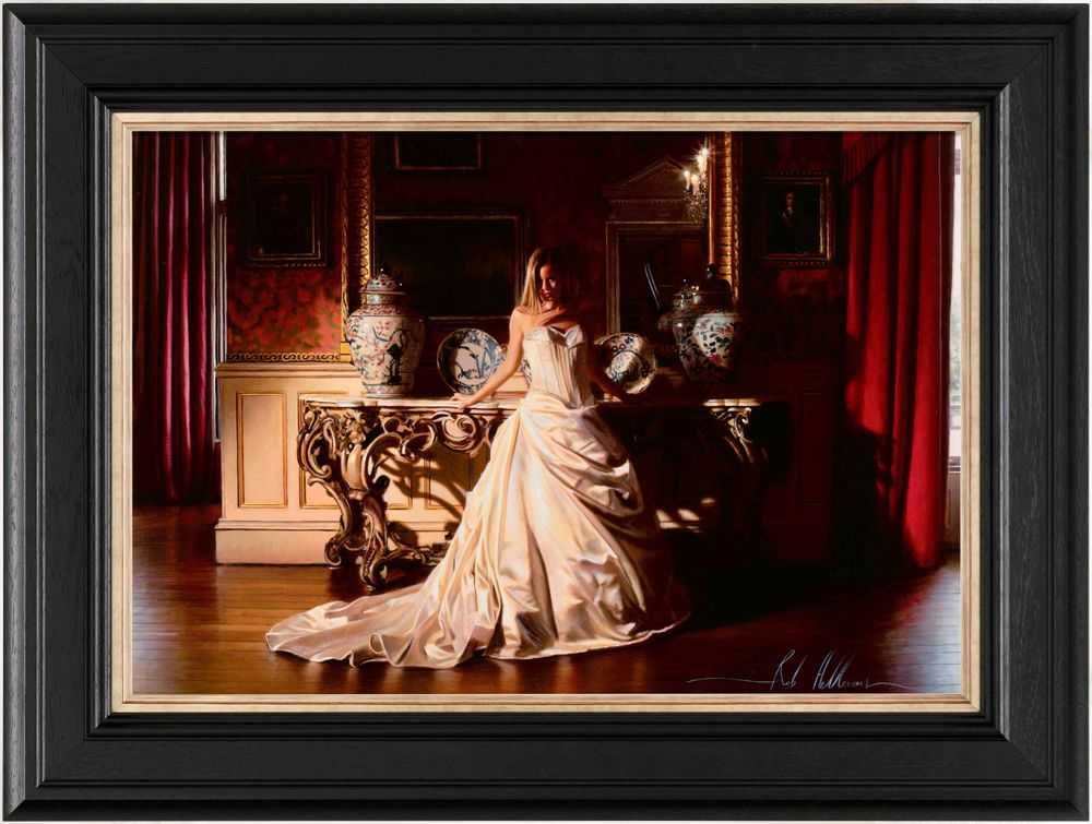 Rob Hefferan, ‘Silent Whispers Of love’, 2016, Print, Giclee On Canvas, Castle Fine Art, Numbered, Framed