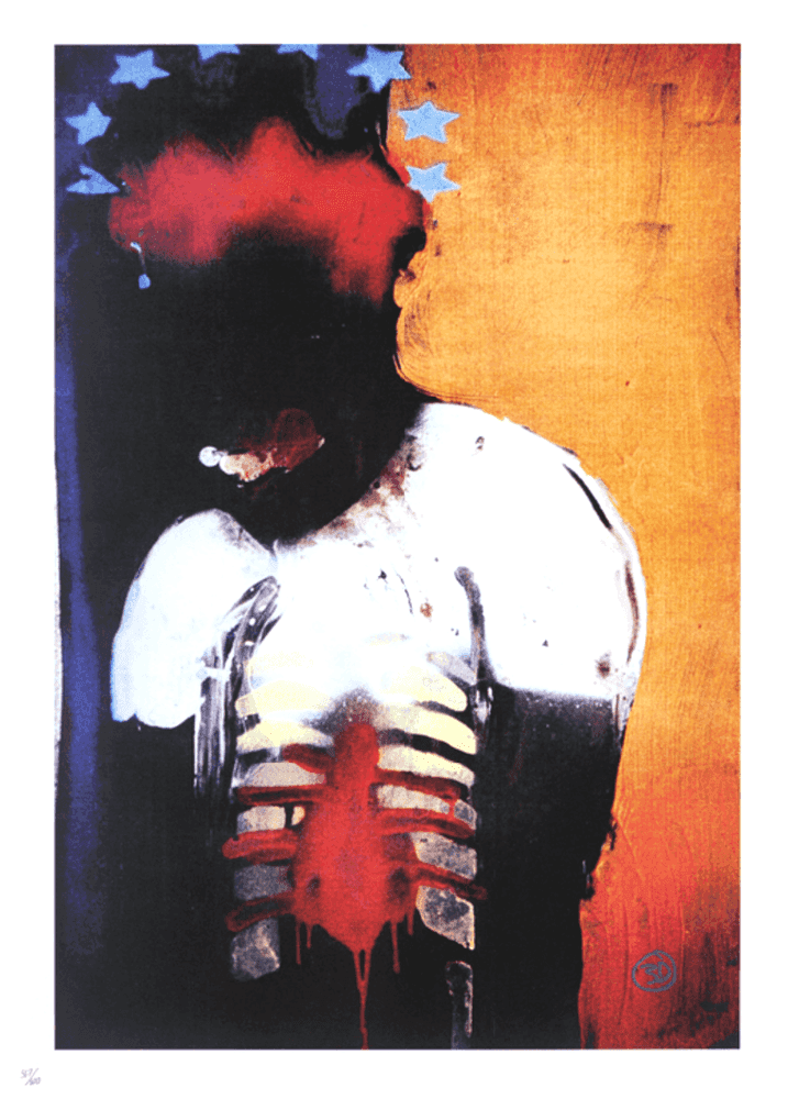 Robert Del Naja, ‘In Europe’, 2003, Print, Screenprint in colours on wove paper, Pictures on Walls, Numbered