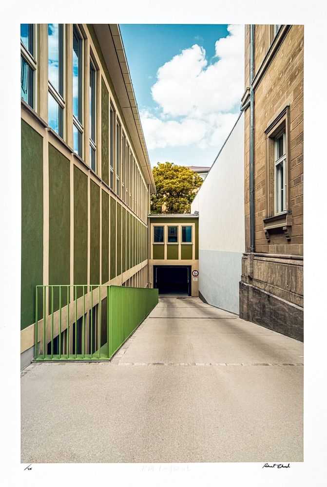 Robert Edward, ‘Wurzburg Alley’, 2025, Print, Archival pigment print on Epson Legacy Platine 314gsm semigloss photo paper, null, Numbered