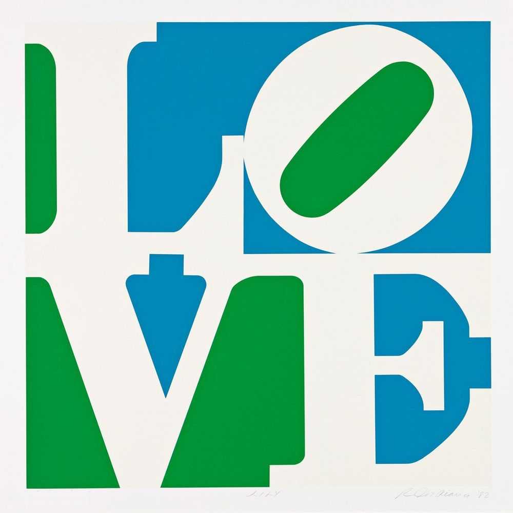 Robert Indiana, ‘The Garden of Love: Lily’, 1982, Print, Serigraph on Fabriano Paper, Prestige Art, Numbered, Dated