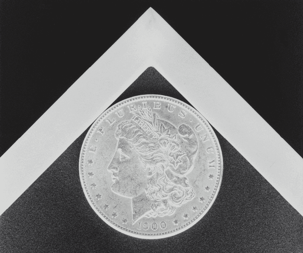 Robert Mapplethorpe, ‘Silver Dollar’, 1988, Print, Gelatin silver print, null, Numbered, Dated