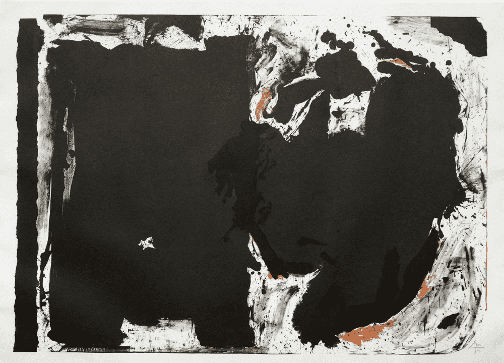 Robert Motherwell, ‘Lament for Lorca’, 1982, Print, Lithograph in colors, on TGL handmade paper, with full margins, Tyler Graphics Ltd., Numbered, Dated