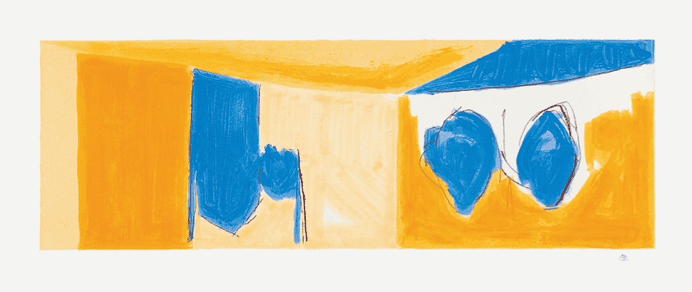 Robert Motherwell, ‘Mediterranean Light’, 1991, Print, Lithograph in colors, on white TGL handmade paper, null, Numbered