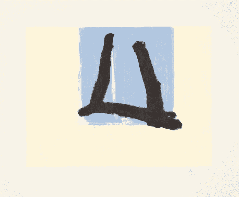 Robert Motherwell, ‘Summer Sign’, 1990, Print, Aquatint in colours with carborundum, null, 