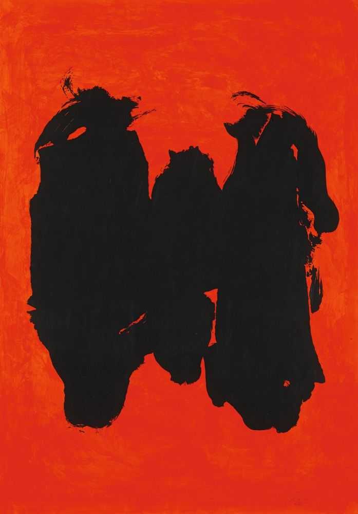 Robert Motherwell, ‘Three Figures’, 1989, Print, Lithograph in colors on Somerset, null, Numbered