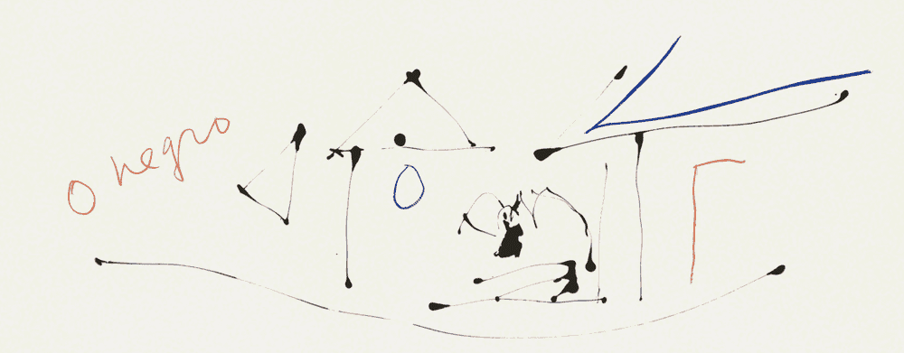 Robert Motherwell, ‘Through Black Emerge Purified’, 1983, Print, Original lithograph printed in three colors (black, red, blue) on white hand-made paper, Tyler Graphics Ltd., 