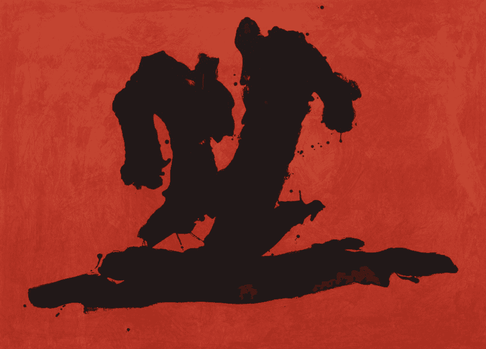 Robert Motherwell, ‘Wave’, 1989, Print, Lithograph on white Somerset mould-made paper, Tyler Graphics, Ltd., 
