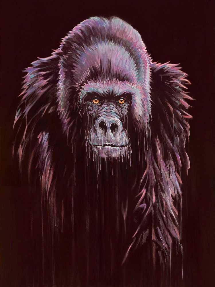 Robert Oxley, ‘Harambe’, 2017, Print, Giclee on paper, Castle Fine Art, Numbered, Framed