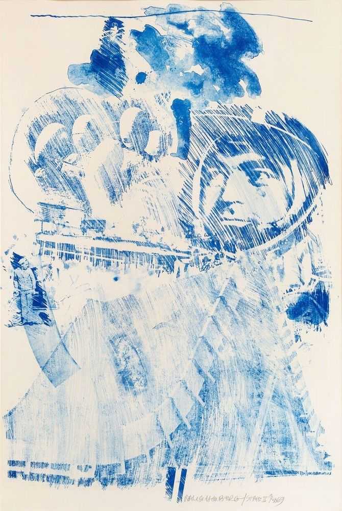 Robert Rauschenberg, ‘Arena II’, 1969, Print, Lithograph in colors on Special Arjomari paper, Gemini GEL, Los Angeles, CA, Numbered, Dated