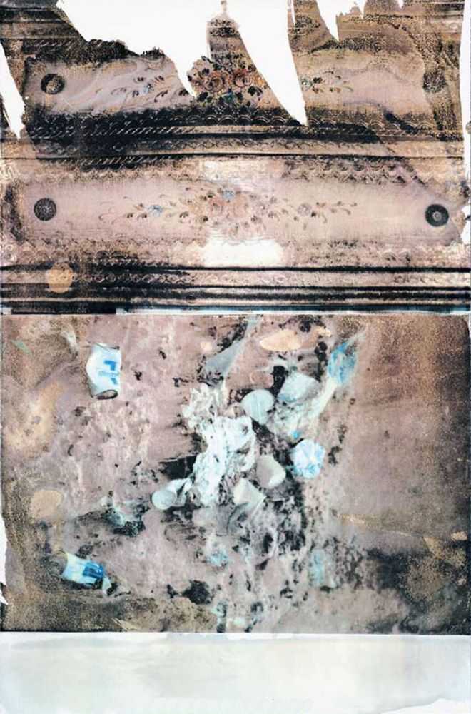 Robert Rauschenberg, ‘Cinema’, 1994, Print, Lithograph with vegetable dye water transfer on Arches Infinity paper, null, Numbered, Dated