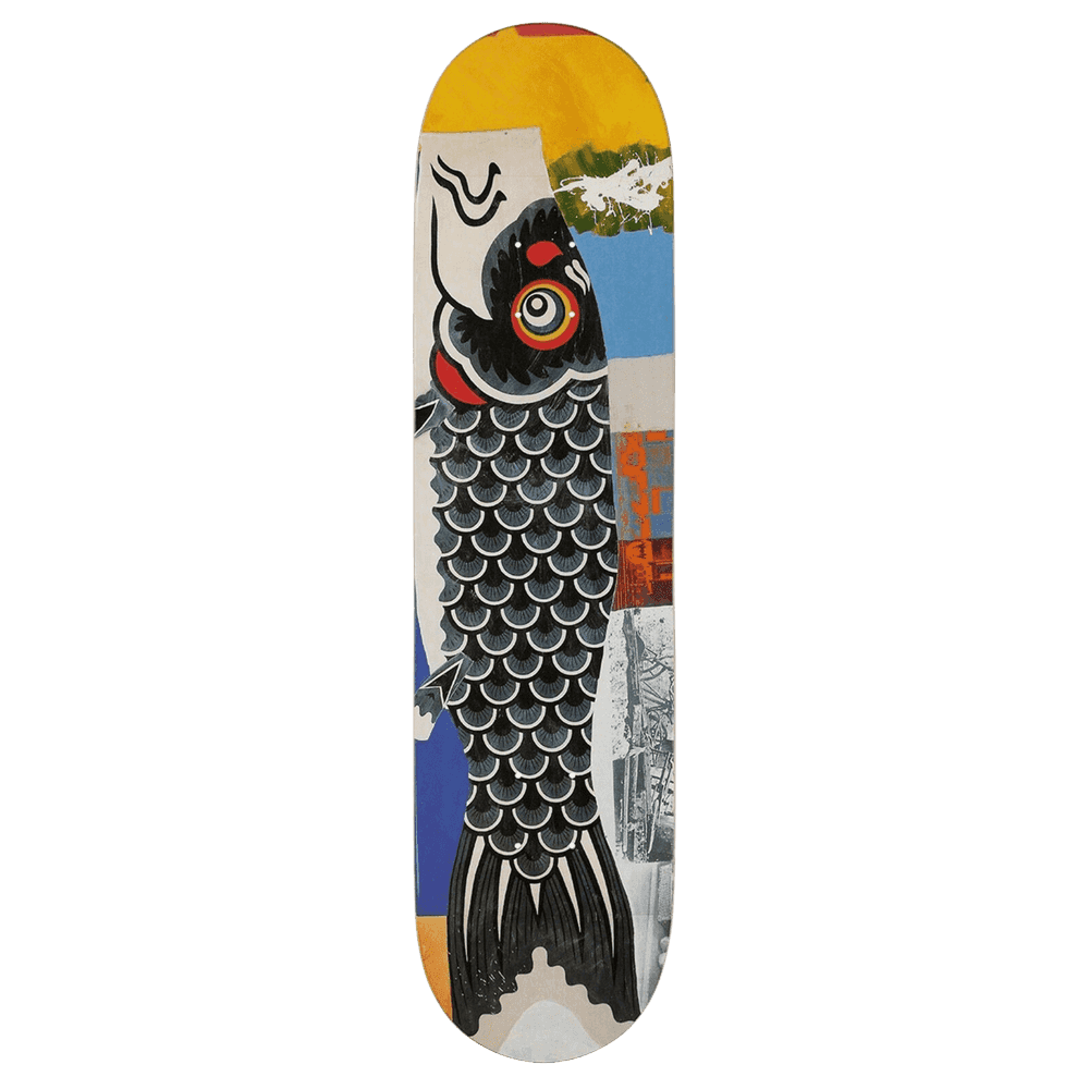 Robert Rauschenberg, ‘Doubleluck Skateboard Deck’, 2017, Sculpture, 7-ply Canadian Maplewood with screen-print, null, Numbered