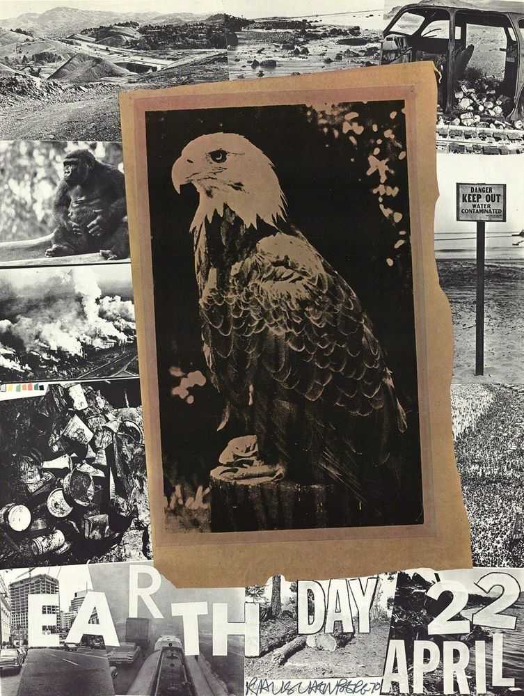 Robert Rauschenberg, ‘Earth Day’, 1970, Print, Offset Lithograph, null, Dated