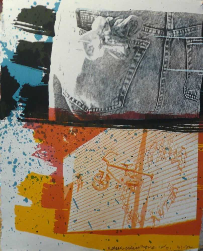 Robert Rauschenberg, ‘Fest’, 1991, Print, 4-color lithograph, Gemini G.E.L., Numbered
