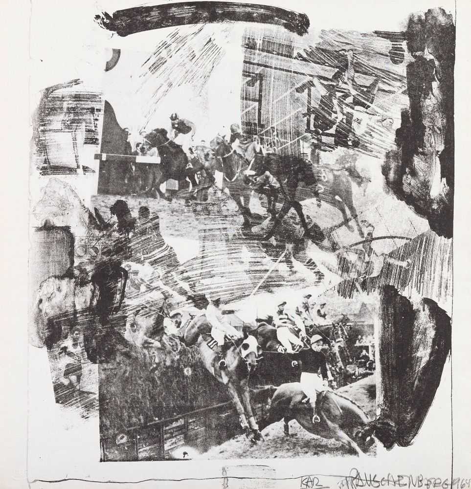 Robert Rauschenberg, ‘Kar’, 1964, Print, Lithograph, null, Numbered, Dated