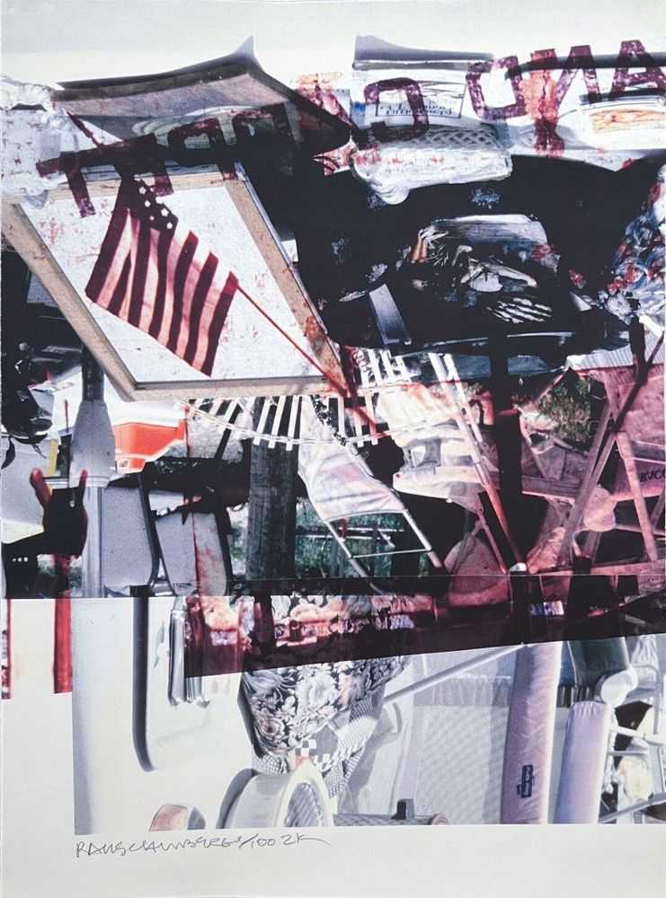 Robert Rauschenberg, ‘Kennedy for Senate’, 2000, Print, Iris print on wove paper, null, Dated