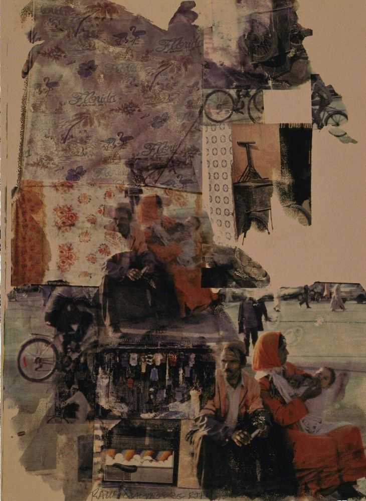 Robert Rauschenberg, ‘Reunion’, 2000, Print, 12 color screenprint, Gemini G.E.L., Numbered