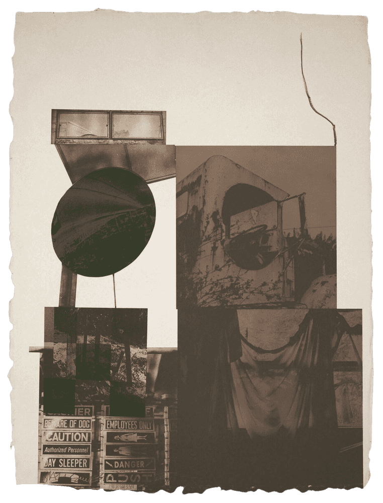 Robert Rauschenberg, ‘Rookery Mounds - Moon Melon’, 1979, Print, 4 color lithograph, Gemini G.E.L., 