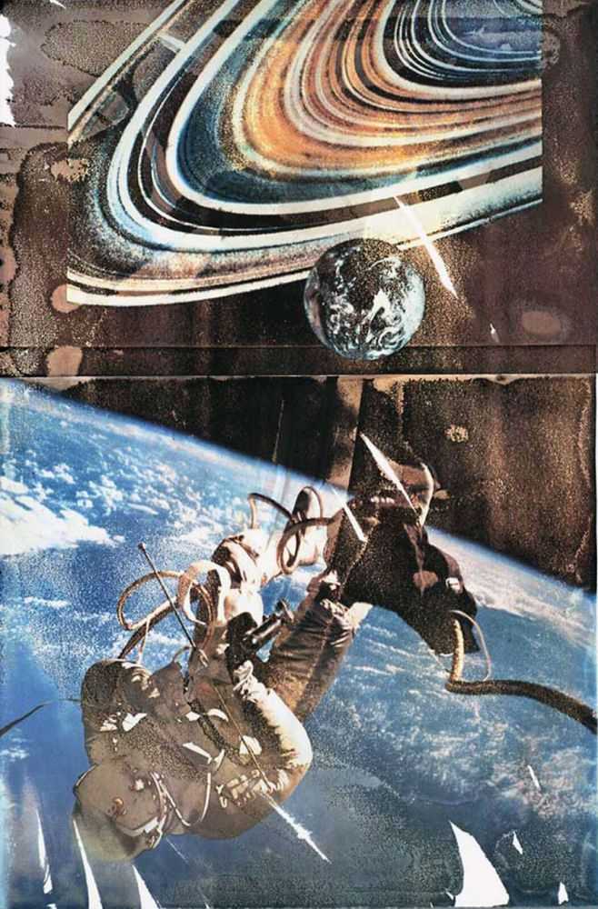 Robert Rauschenberg, ‘Space’, 1994, Print, Lithograph with vegetable dye water transfer on Arches Infinity paper, null,