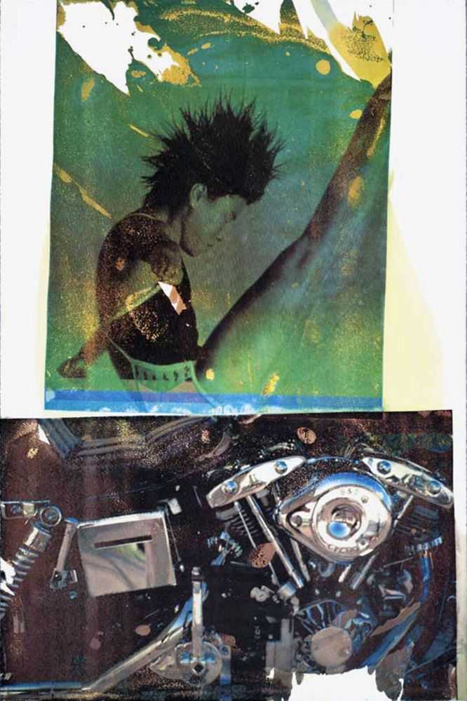 Robert Rauschenberg, ‘Sports’, 1994, Print, Lithograph with vegetable dye water transfer on Arches Infinity paper, null, Numbered