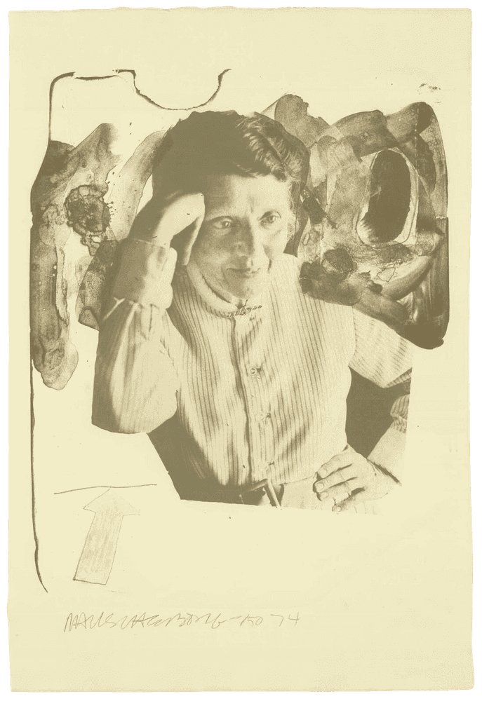 Robert Rauschenberg, ‘Tanya’, 1974, Print, Lithograph in 1 color with embossing on Angoumois a la main Richard de Bas paper, Universal Limited Art Editions, Numbered, Dated