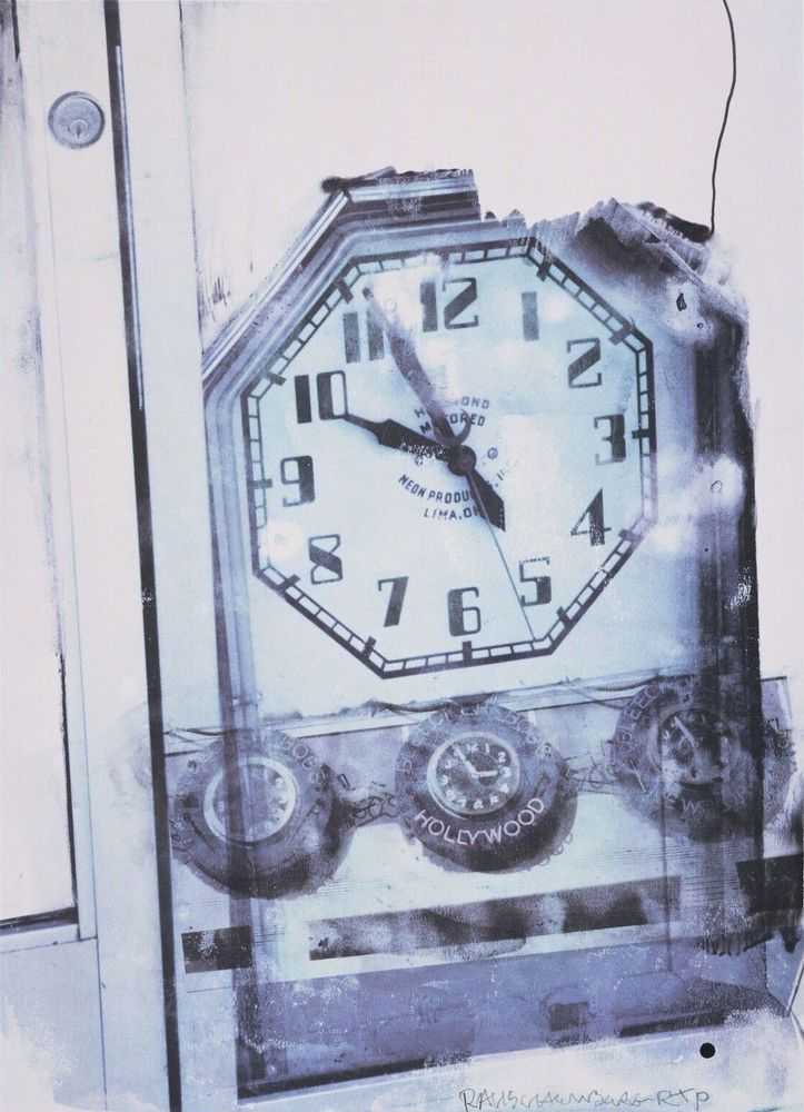Robert Rauschenberg, ‘Ten Til Too’, 2001, Print, 8 color screenprint, Gemini G.E.L., 