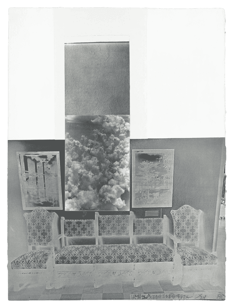 Robert Rauschenberg, ‘The Razorback Bunch (Etching VI)’, 1982, Print, Intaglio in 2 colors on handmade Twinrocker paper, ULAE, Numbered, Dated