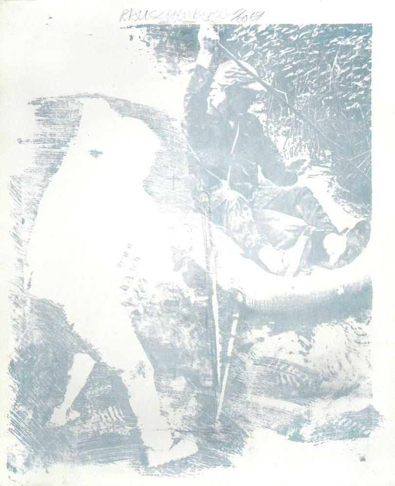 Robert Rauschenberg, ‘Tilt, Stoned Moon’, 1969, Print, Lithograph in colors, null, Numbered, Dated