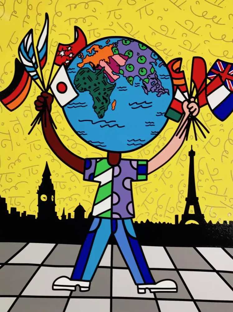 Romero Britto, ‘Eurasia’, 2015, Print, Serigraph, null, 