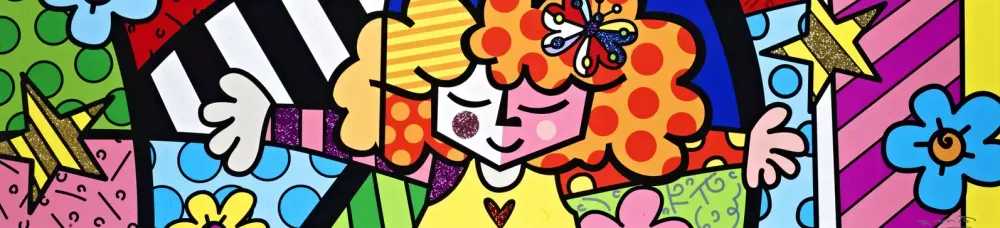 Romero Britto, ‘Sweet Hug’, 2019, Print, Hand-embellished boxed canvas with diamond dust, null, Handfinished