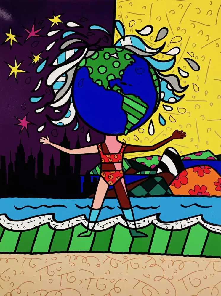 Romero Britto, ‘The Americas’, 2015, Print, Serigraph, null, 