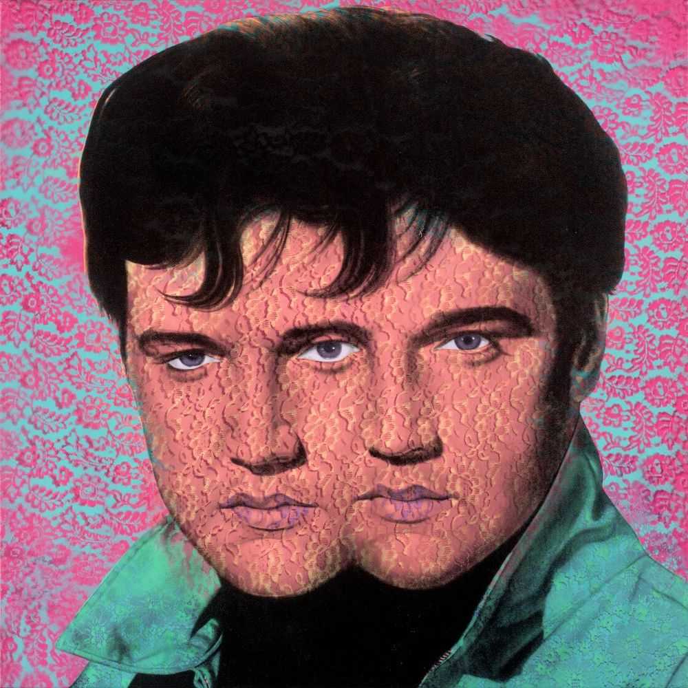 Ron English, ‘Elvis Elvis 4’, 02-05-2008, Print, Pigment print on Hahnemuhle Photo Rag, 308gsm, Elms Lesters, Numbered