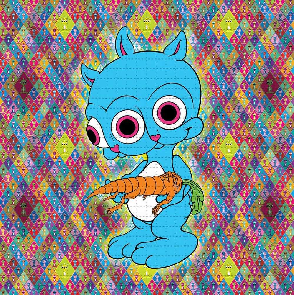 Ron English, ‘Rabbbit’, 19-04-2019, Print, Archival Pigment Print on Perforated Blotter Paper, 1xRUN, Numbered