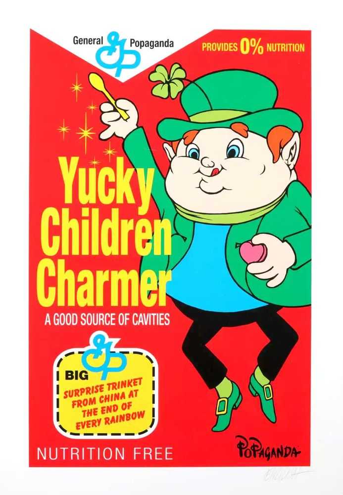 Ron English, ‘Yucky Charmer’, 09-10-2011, Print, Archival pigment prints on Hahnemühle German Etching 310gsm paper, Post No Bills, Numbered