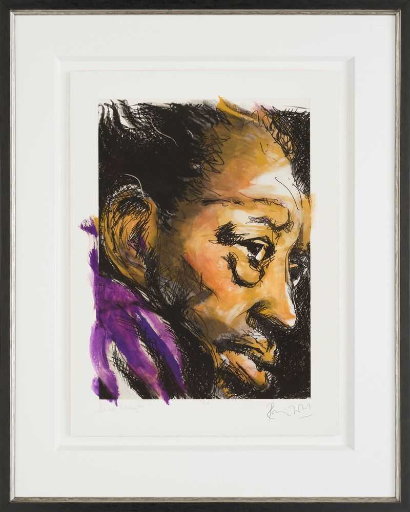 Ronnie Wood, ‘Duke Ellington’, 2020, Print, Fine art print, Self Released, Numbered, Framed