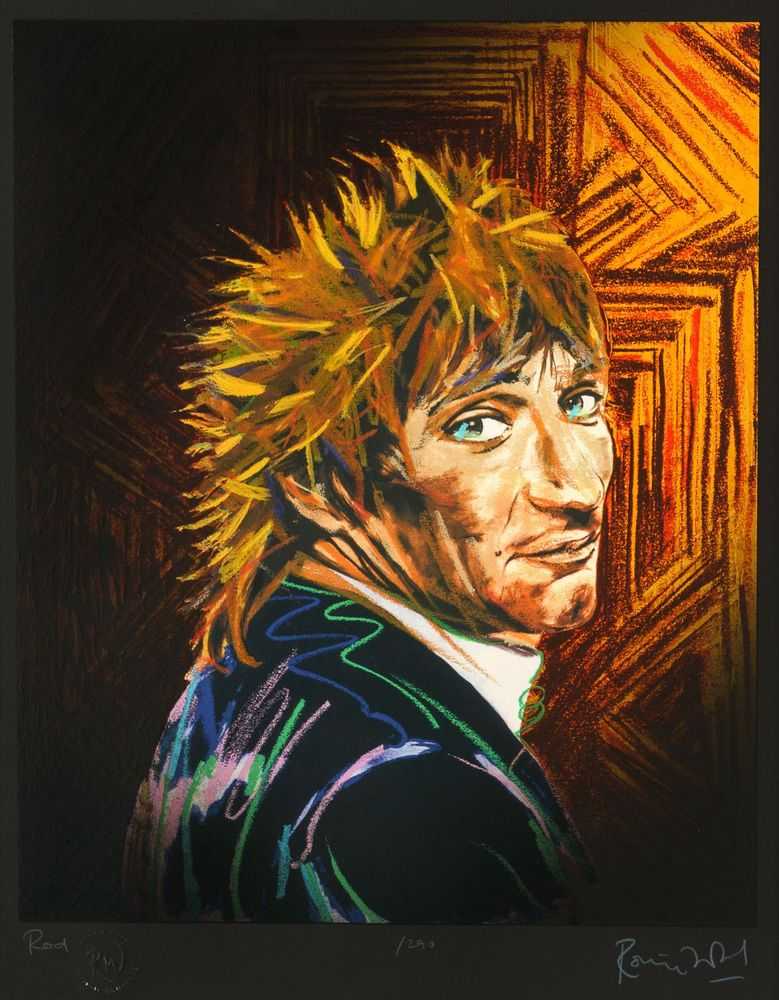 Ronnie Wood, ‘Rod’, 2003, Print, Fine art print, null, Numbered