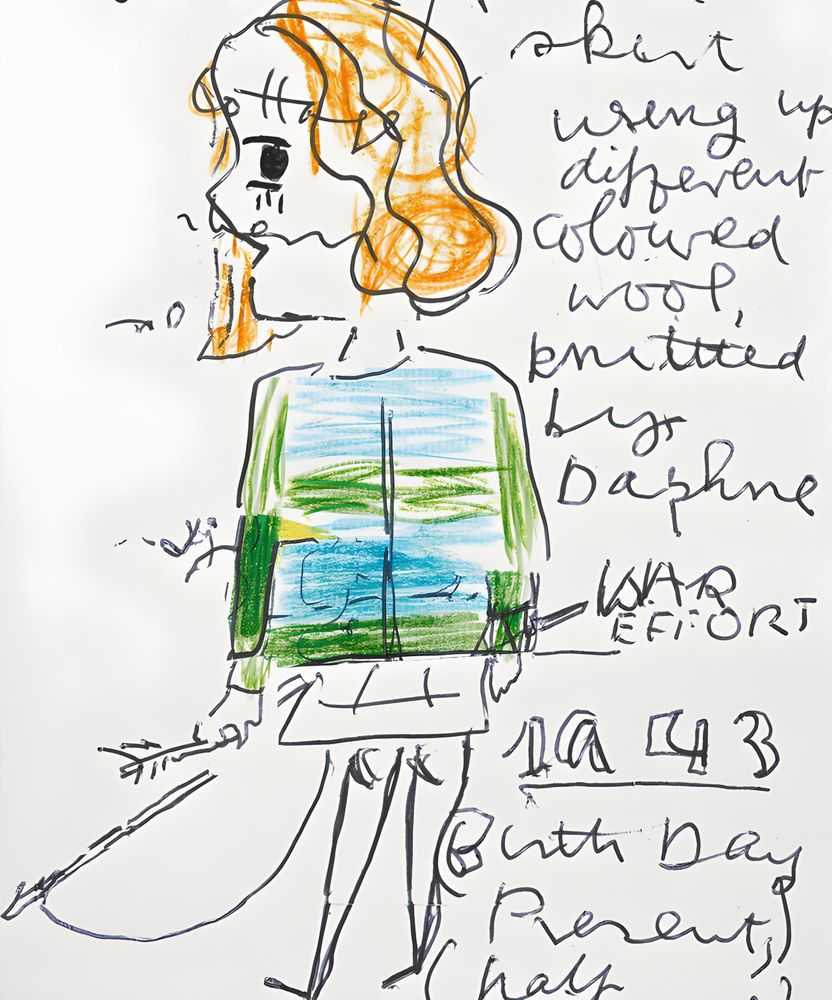 Rose Wylie, ‘Birthday Present’, 2019, Print, Screenprint, OOF, 