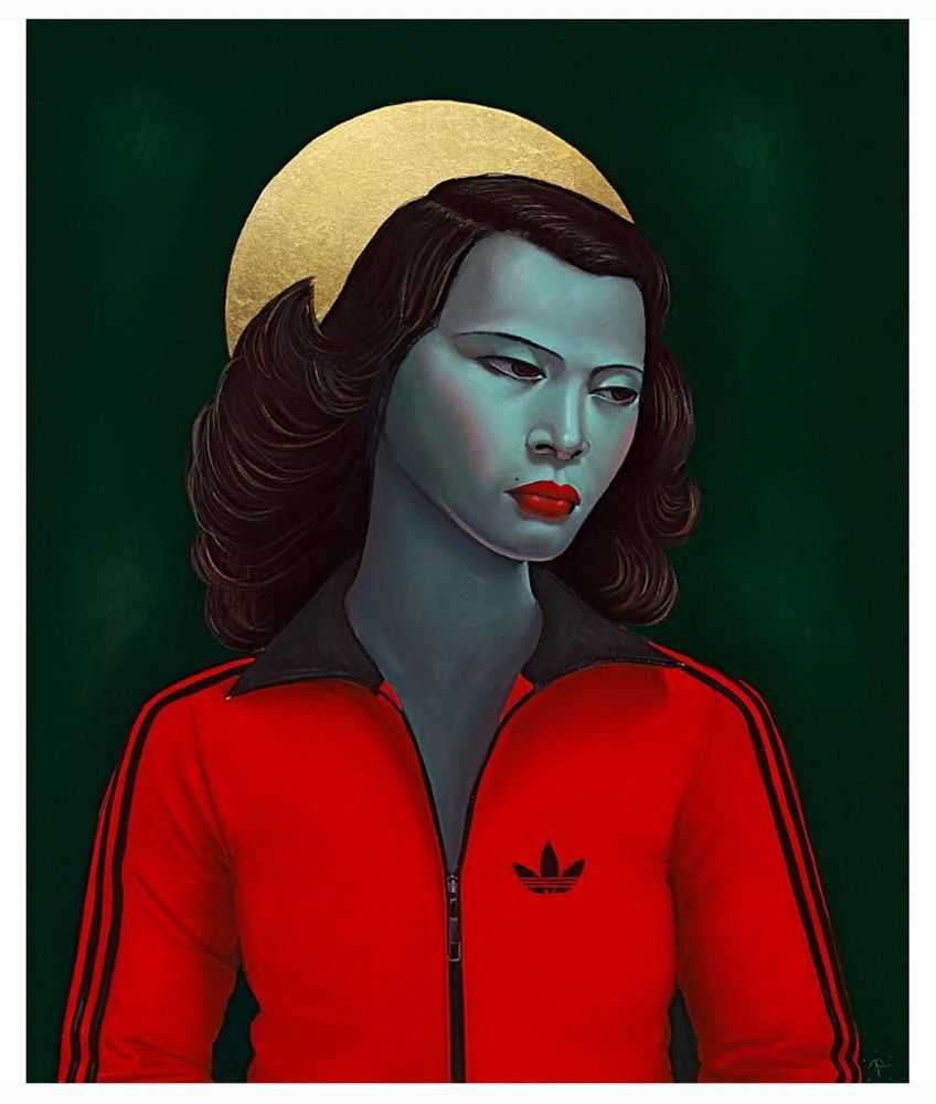 Ross Muir, ‘Green Lady Red Top’, 2018, Print, Pigment print archival museum paper 310gsm, Self-Released, Numbered