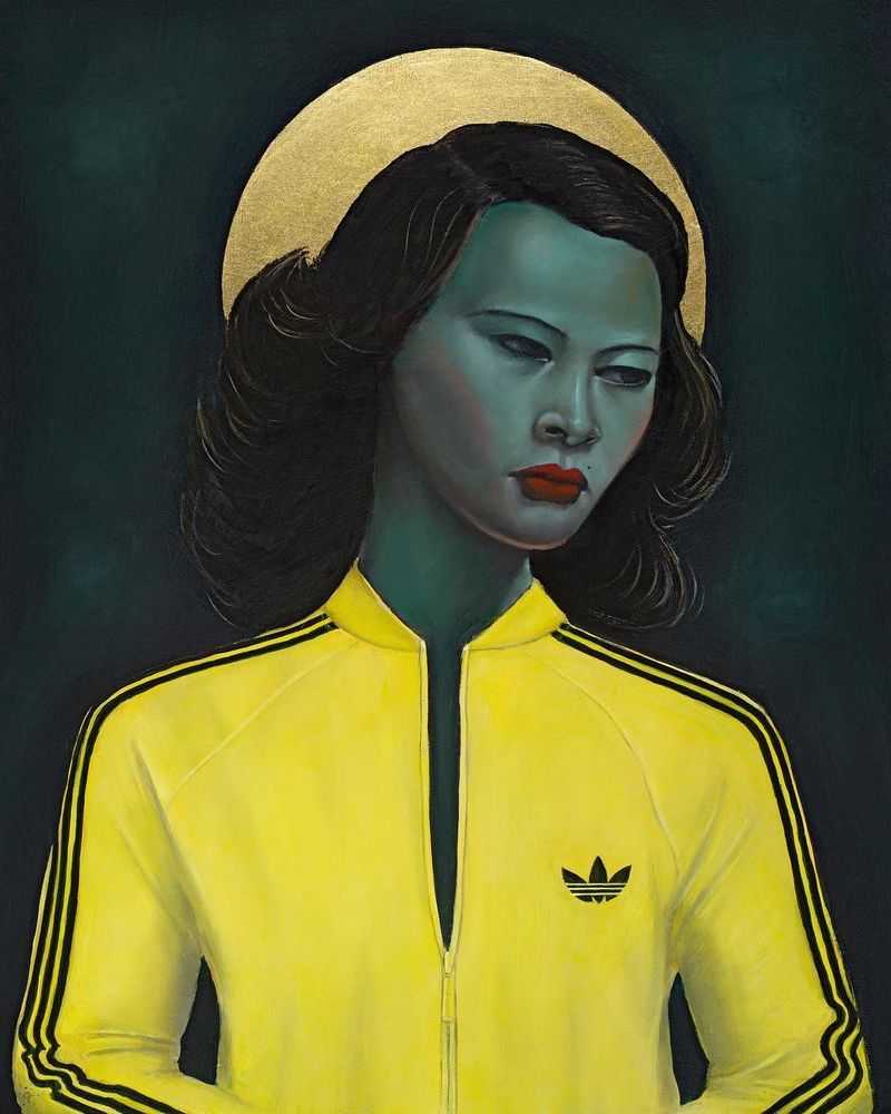 Ross Muir, ‘Green Lady with ...’, 2018, Print, Pigment print , Self Released, Numbered