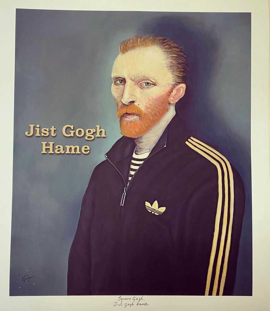 Ross Muir, ‘Square Gogh (Jist Gogh Hame)’, 2018, Print, Screen print, Self released, Numbered