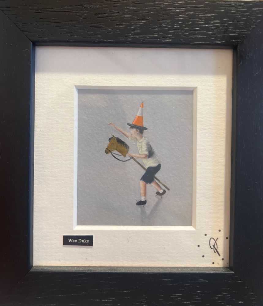Ross Muir, ‘Wee Duke (Mini, Framed)’, 2018, Print, Screen print, Self released, 