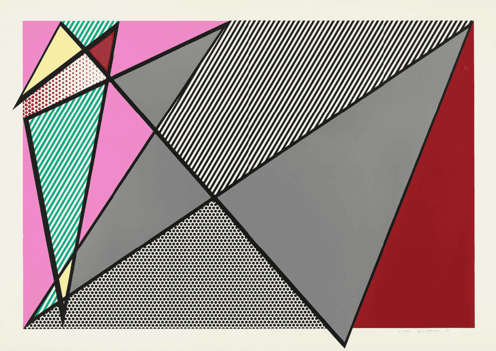 Roy Lichtenstein, ‘Imperfect 224’, 1988, Print, Color Woodcut, Screenprint and Collage on Archival 4-ply Museum Board, null, Numbered