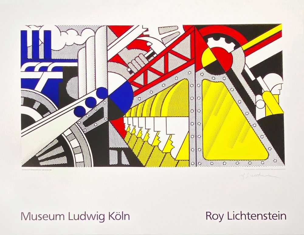 Roy Lichtenstein, ‘Poster - Museum Ludwig Köln’, 1989, Print, Offset lithograph, null, 